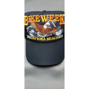 Vintage 2002‎ Daytona Beach Florida Bike Week Eagle Snapback Hat